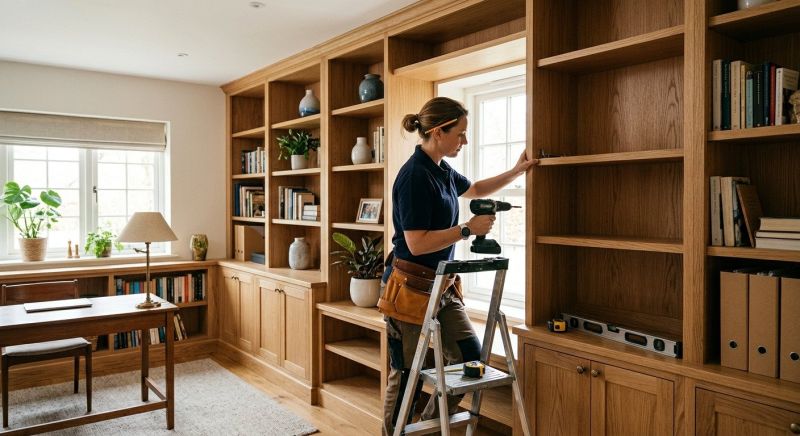 Custom Shelving Installation in Greensboro, NC