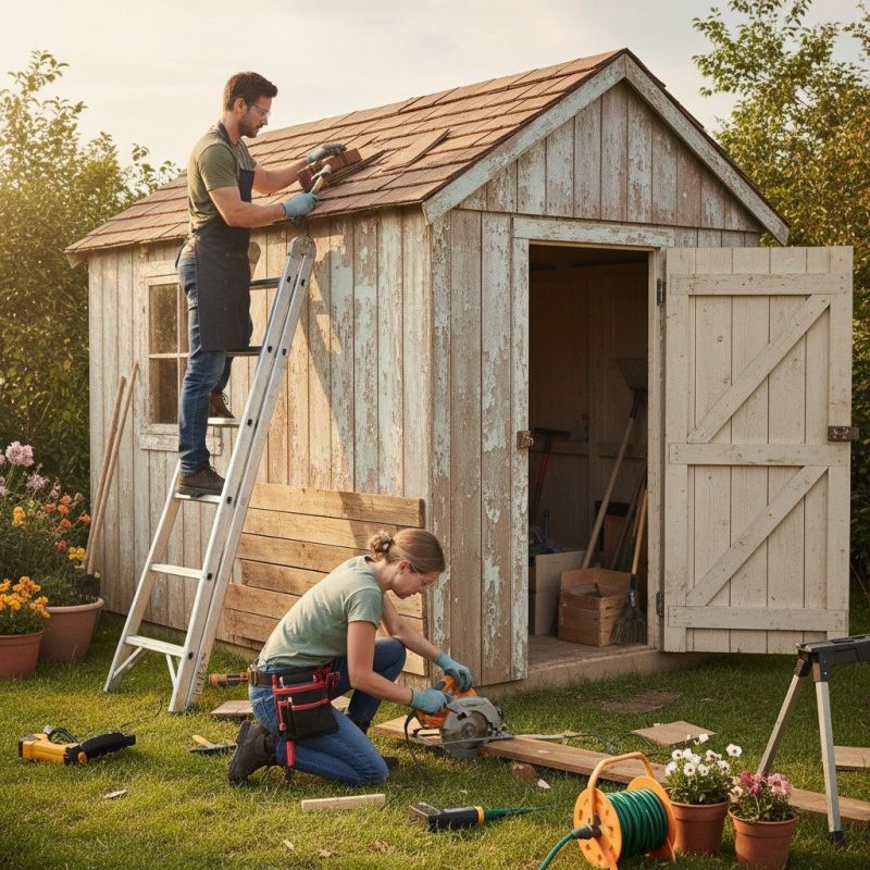 Shed Repair in Wilmington, NC
